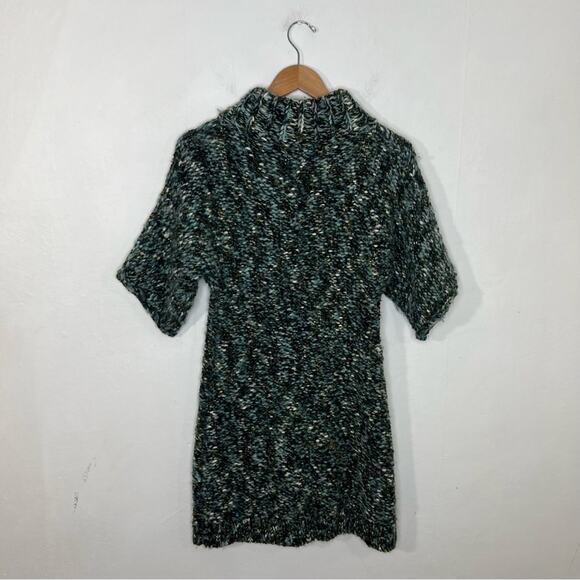 Anthropologie Tabitha Season Stroll Chunky Knit Sweater Coat Size Small - Picture 2 of 15